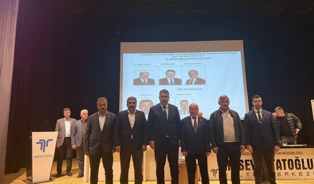 EREĞLİ'DE BİRLİĞİN YENİ YÖNETİMİ BELLİ OLDU