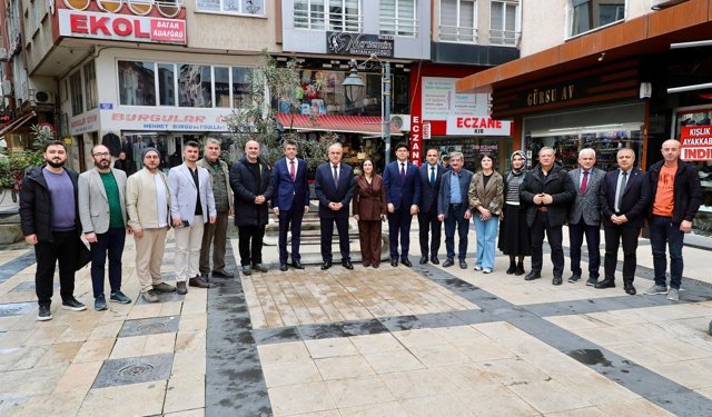 Ordu Valisi Erol, Fatsa'da gazetecilerle bir araya geldi