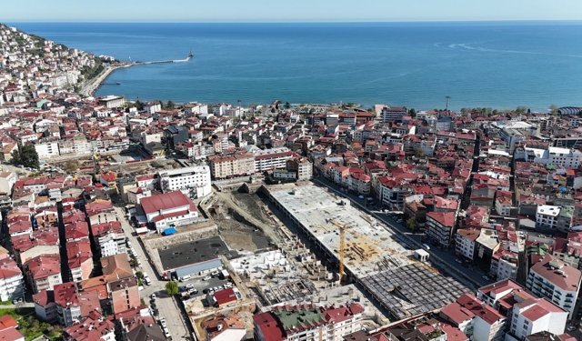 Ordu'da Millet Bahçesi projesinde çalışmalar sürüyor