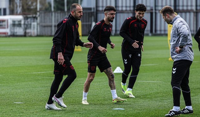Samsunspor, Beşiktaş maçının hazırlıklarına başladı