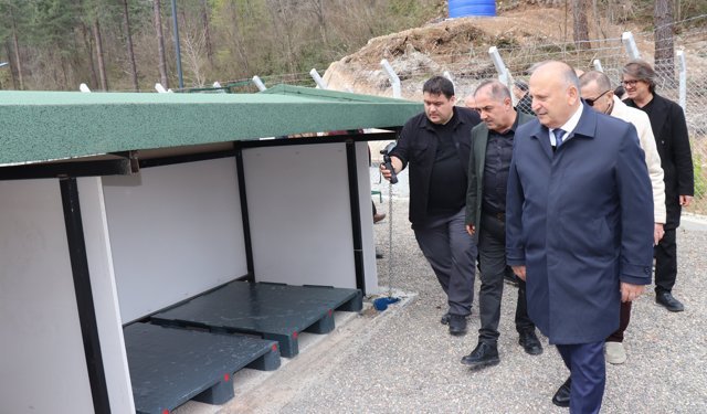 Ünye Belediye Başkanı Tavlı, ilçedeki yatırımları inceledi