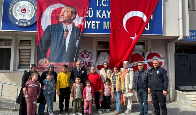 Vezirköprü İlçe Emniyet Müdürlüğü özel öğrencileri ağırladı