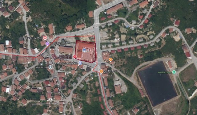 KANDİLLİ'DE İŞYERİ 5 YILLIĞINA KİRALANACAK