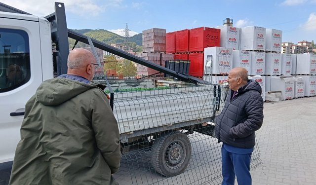 KANDİLLİ'DE OKULA ÖNEMLİ DESTEK