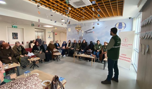 Yeşilay Asarcık'ta bağımlılıkla ilgili bilgilendirme yaptı