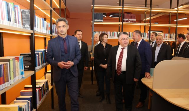 Zonguldak BEUN'da açık deniz teknolojileri merkezi kütüphanesi açıldı