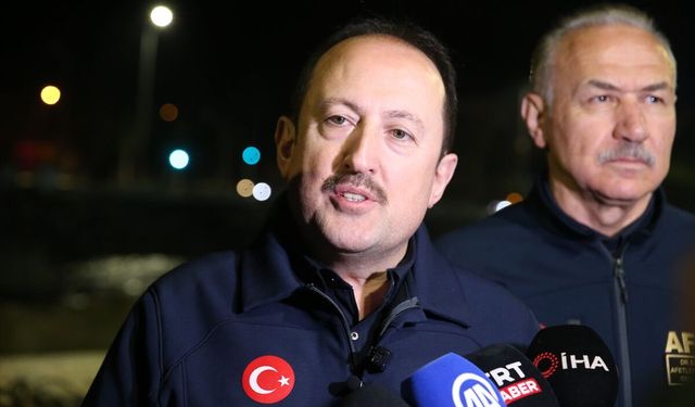 AFAD Başkanı Pehlivan Tokat'ta konuştu: