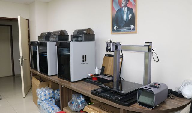 Amasya Üniversitesi 3D yazıcılarla 7 milyon liralık kamu tasarrufu sağladı
