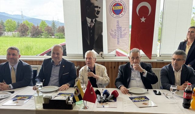 Aziz Yıldırım, Bolu'da Fenerbahçelilerle buluştu: