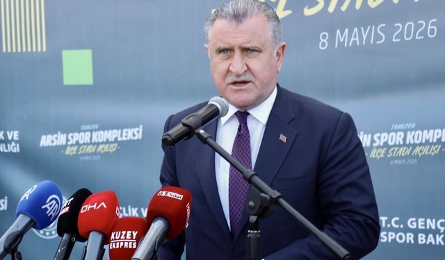 Bakan Bak, Arsin Spor Kompleksi'nin açılışında konuştu: