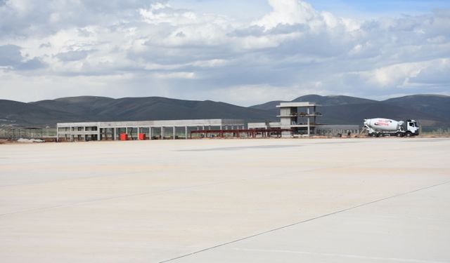 Bayburt-Gümüşhane Havalimanı'nda çalışmalar devam ediyor