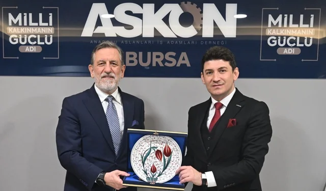 Bursa iş dünyası ASKON'da buluştu... BTSO Başkanı Burkay'dan '2030 vizyonu' vurgusu