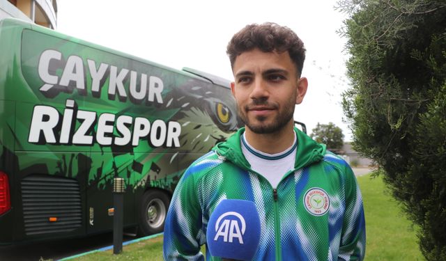 Çaykur Rizesporlu futbolcu Mithat Pala'nın hedefi milli forma: