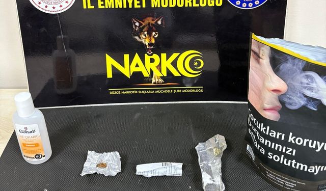 Düzce'de uyuşturucu operasyonunda 2 zanlı tutuklandı