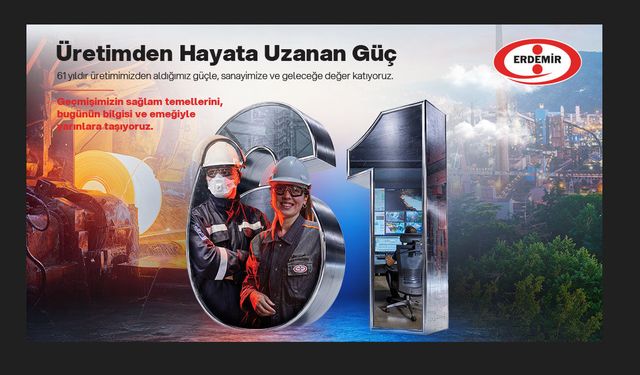 ERDEMİR 61 YAŞINDA...