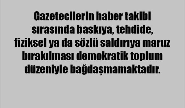 CHP’DEKİ SALDIRILARA KINAMA