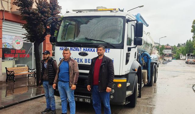 Göynücek Belediyesi'nden sel felaketinin yaşandığı Havza'ya destek