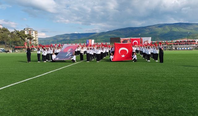 Hanönü'de 19 Mayıs Atatürk'ü Anma Gençlik ve Spor Bayramı kutlandı