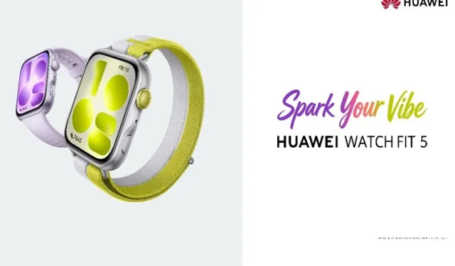 HUAWEI WATCH FIT 5 serisi.... Giyilebilir teknolojide modern şıklığı yeniden tanımlıyor