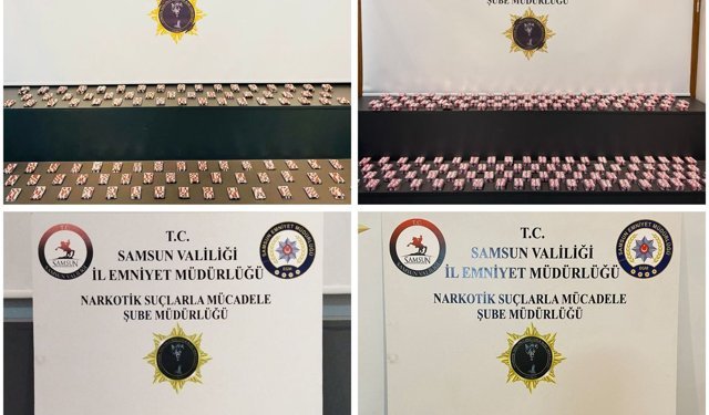 Samsun'da uyuşturucu operasyonunda 11 zanlı yakalandı