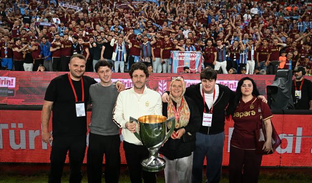 Trabzonspor, 10. kez Türkiye Kupası'nı kazandı