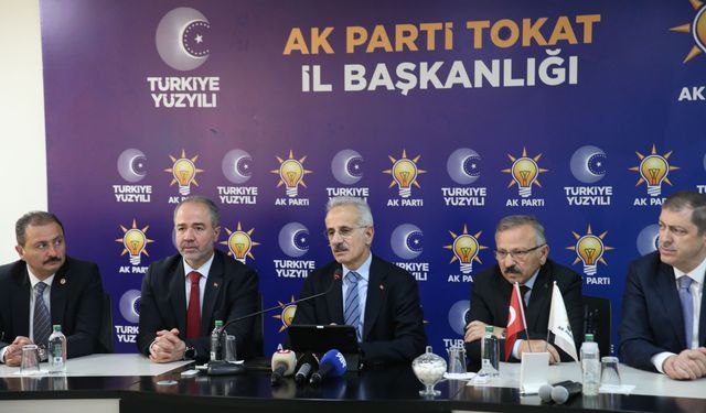 Ulaştırma ve Altyapı Bakanı Uraloğlu, Tokat'ta konuştu: