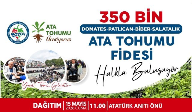 HALKA ÜCRETSİZ DAĞITILACAK