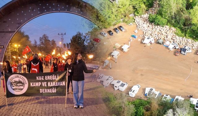 KANDİLLİ'DE COŞKU KAMP ATEŞİYLE BÜYÜDÜ