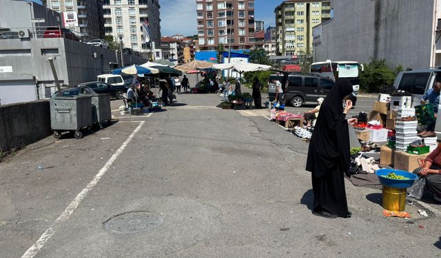CUMARTESİ PAZARI KURULMADI