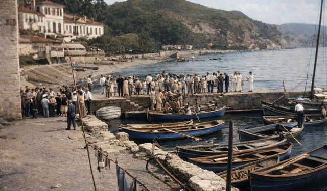 1950. EREĞLİ İSKELESİ, OTOBÜS TERMİNALİ GİBİYDİ
