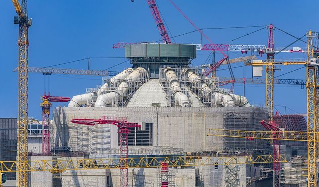 Akkuyu NGS'nin 1. güç ünitesine temsili nükleer yakıt yüklendi