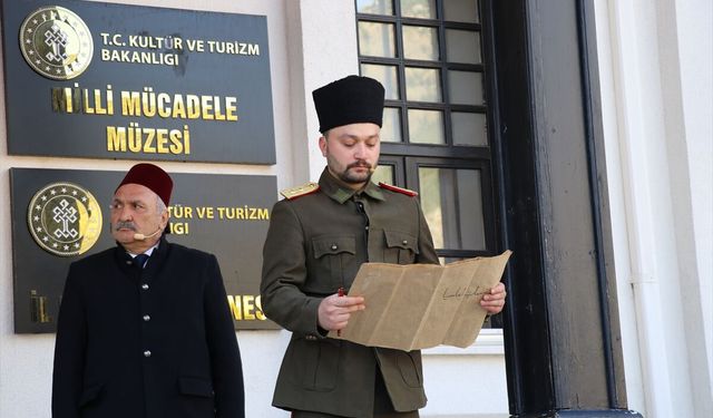 Amasya Genelgesi'nin yayımlanmasının 107. yıl dönümü dolayısıyla 'tamim töreni' düzenlendi