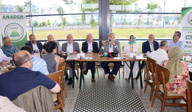 ANADER Yönetim Kurulu Başkanı Aykan, Trabzon'da basınla buluştu