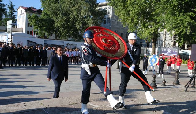 Atatürk'ün Tokat'a gelişinin 107. yıl dönümü törenle kutlandı