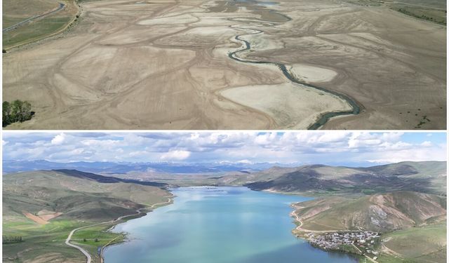 Bayburt'taki Demirözü Barajı'nda doluluk yüzde 100'e ulaştı