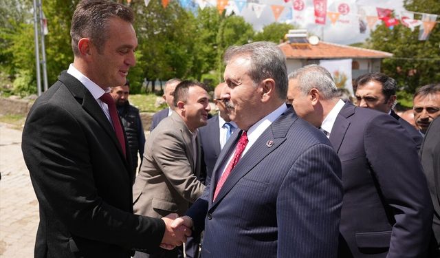 BBP Genel Başkanı Destici, Kuşçu'da partisinin ve MHP'nin seçim ofisini ziyaret etti