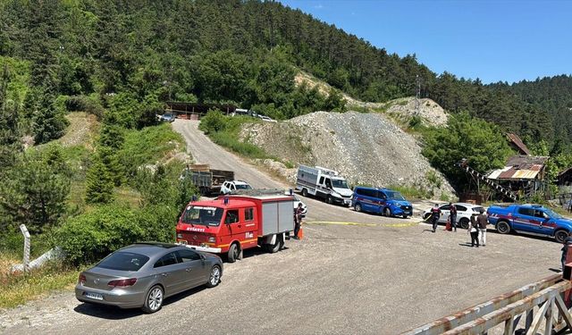 Bolu'da maden ocağında göçük meydana geldi
