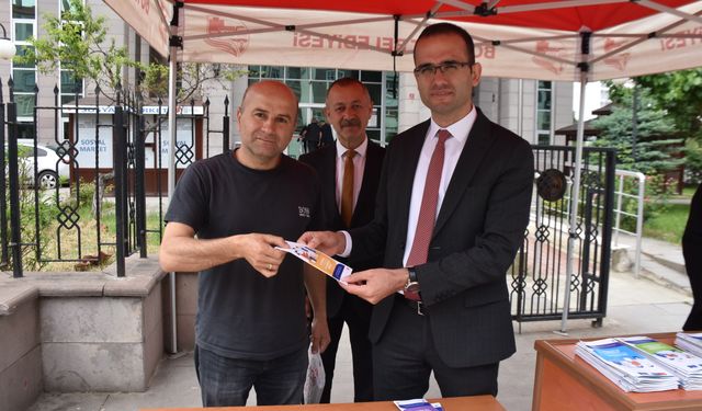 Boyabat'ta 1 Haziran Uzlaştırmacılar Günü etkinliği yapıldı