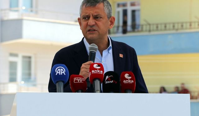 CHP TBMM Grup Başkanı Özel, Çorum'da konuştu: