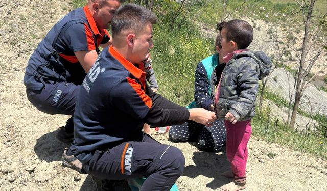 Çorum'da kaybolan 2 çocuk kısa sürede bulundu