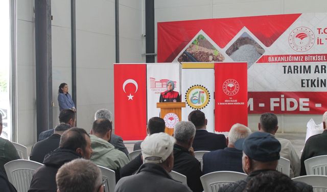 Düzce'de çeltik üreticilerine tohum dağıtıldı