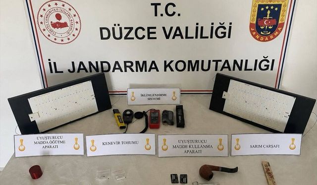 Düzce'de kaçakçılık ve uyuşturucu operasyonlarında 10 şüpheli yakalandı