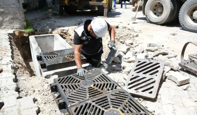 Eskişehir'de yağmur suyu altyapısına güçlendirme