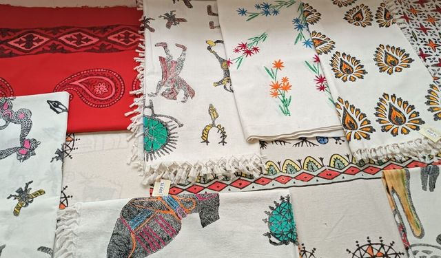 İskilip'te Halk Eğitimi Merkezi yıl sonu sergisi açıldı