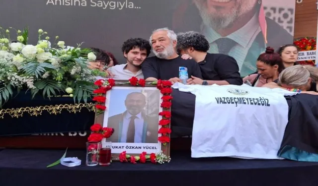 İzmir Barosu eski başkanı Özkan Yücel'e hüzünlü veda