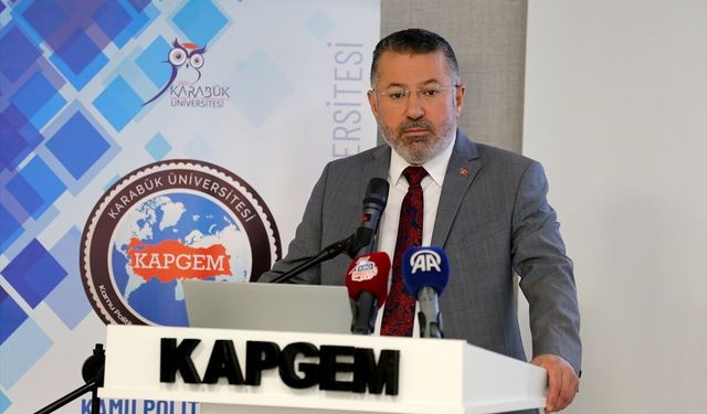 Karabük Üniversitesinde 'Sağlıklı Yaşam Politika Raporu' tanıtıldı