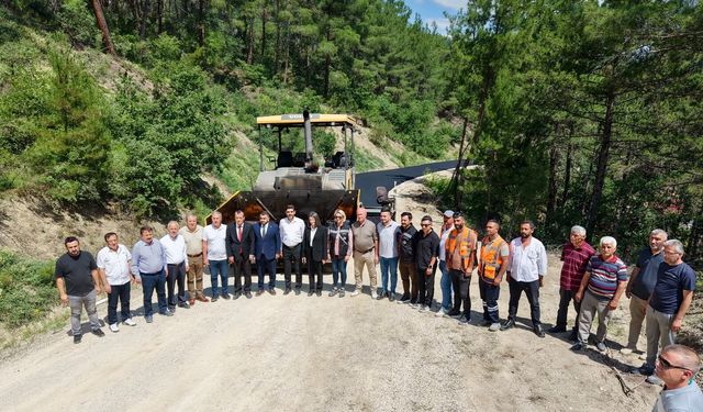 Karabük'te asfaltlama çalışmaları başladı