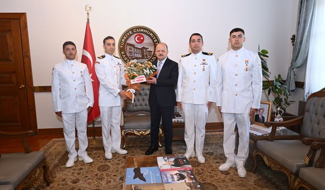 Kastamonu Valisi Dallı, Sahil Güvenlik Komutanlığı personeliyle bir araya geldi