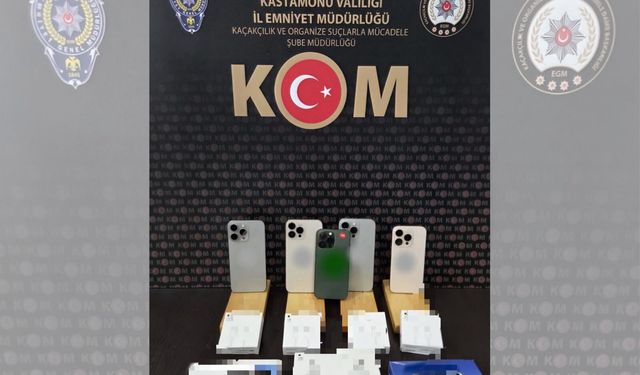 Kastamonu'da düzenlenen kaçakçılık operasyonunda 3 zanlı yakalandı
