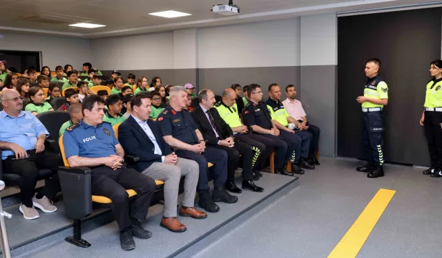 Konya Karatay Trafik Eğitim Parkı'nda eğitimler tamamlandı